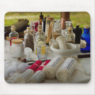 Alfombrilla De Ratón Farmacia - Kit de campo de la guerra civil
