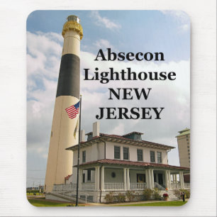 Alfombrilla De Ratón Faro Absecon, New Jersey Mousepad