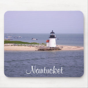 Alfombrilla De Ratón Faro Brandt Point Nantucket MAMÁES Mousepad
