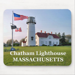 Alfombrilla De Ratón Faro Chatham, Massachusetts Mousepad
