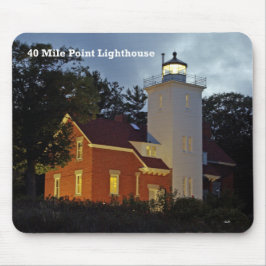 Alfombrilla De Ratón Faro de 40 Mile Point mousepad