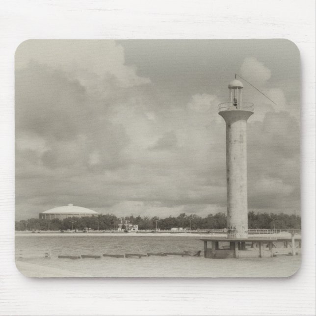 Alfombrilla De Ratón Faro de Biloxi (Frente)