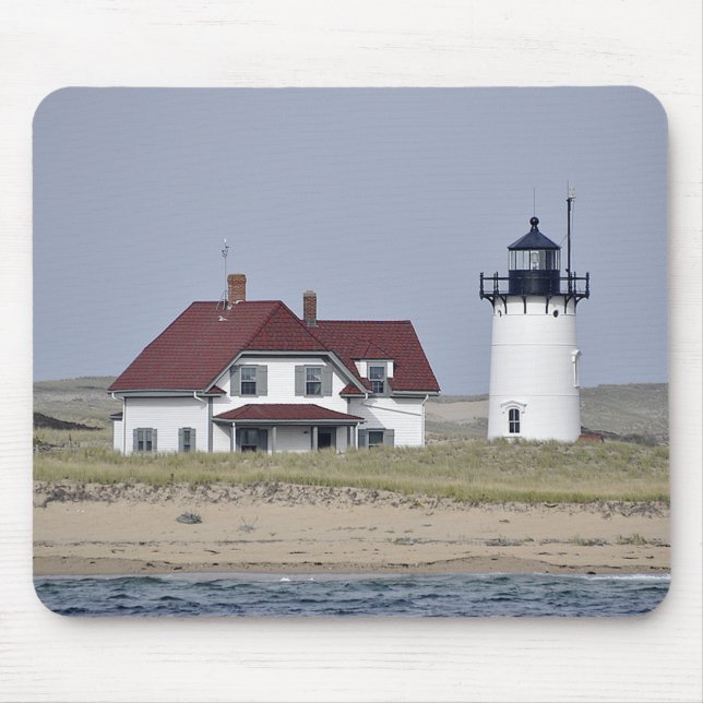 Alfombrilla De Ratón Faro de Cape Cod Provincetown MAMÁES Mousepad (Frente)