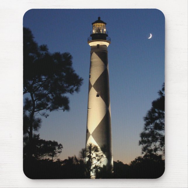 Alfombrilla De Ratón Faro de Cape Lookout Mousepad (Frente)