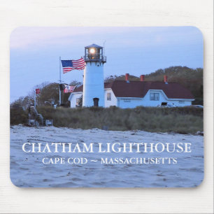 Alfombrilla De Ratón Faro de Chatham, Massachusetts Mousepad