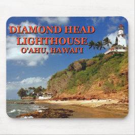 Alfombrilla De Ratón Faro de Diamond Head, O'ahu, Hawai'i Mousepad