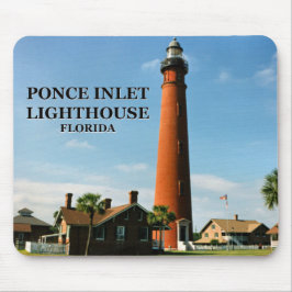 Alfombrilla De Ratón Faro de entrada Ponce de Leon, Florida Mousepad