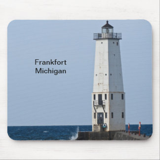 Alfombrilla De Ratón Faro de Frankfort Michigan