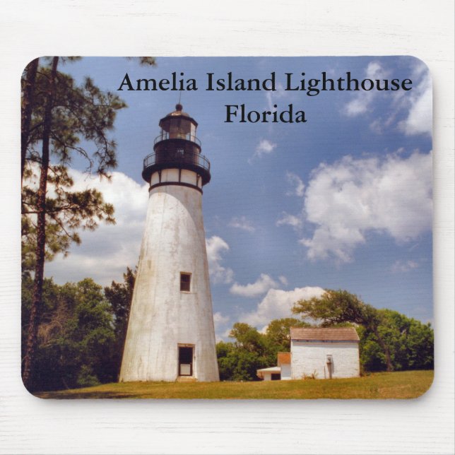 Alfombrilla De Ratón Faro de la isla de Amelia, Florida Mousepad (Frente)