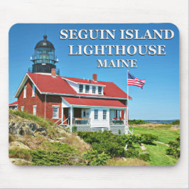 Alfombrilla De Ratón Faro de la isla de Seguin, Maine Mousepad