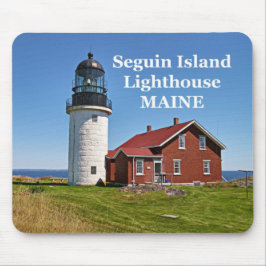 Alfombrilla De Ratón Faro de la isla de Seguin, Maine Mousepad