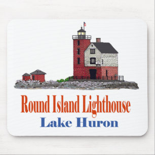 Alfombrilla De Ratón Faro de la isla redonda