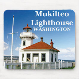 Alfombrilla De Ratón Faro de Mukilteo, Washington Mousepad