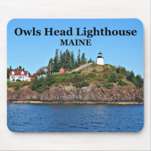 Alfombrilla De Ratón Faro de Owls Head, Maine Mousepad