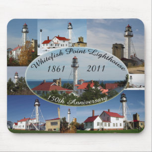 Alfombrilla De Ratón Faro de punto de ballena 150th Anniv. mousepad