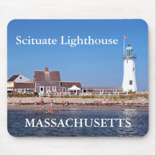 Alfombrilla De Ratón Faro de Scituate, Massachusetts Mousepad