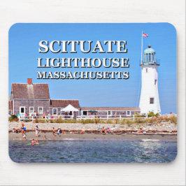 Alfombrilla De Ratón Faro de Scituate, Massachusetts Mousepad