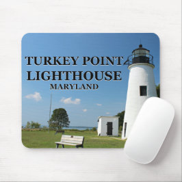 Alfombrilla De Ratón Faro de Turkey Point, Maryland Mousepad