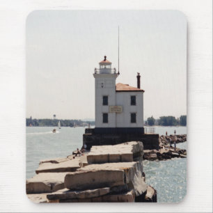 Alfombrilla De Ratón Faro del Lago Erie