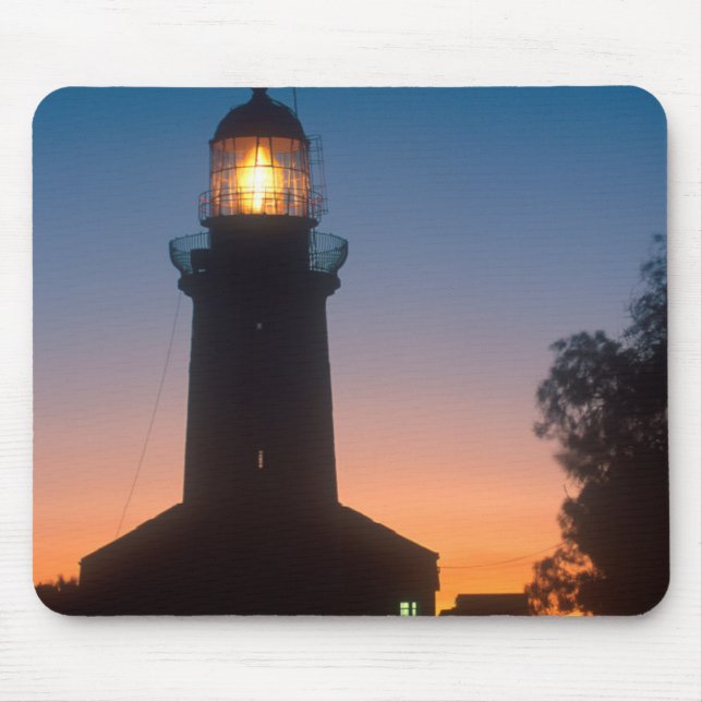 Alfombrilla De Ratón Faro, Isla Robben, Ciudad del Cabo 2 (Frente)
