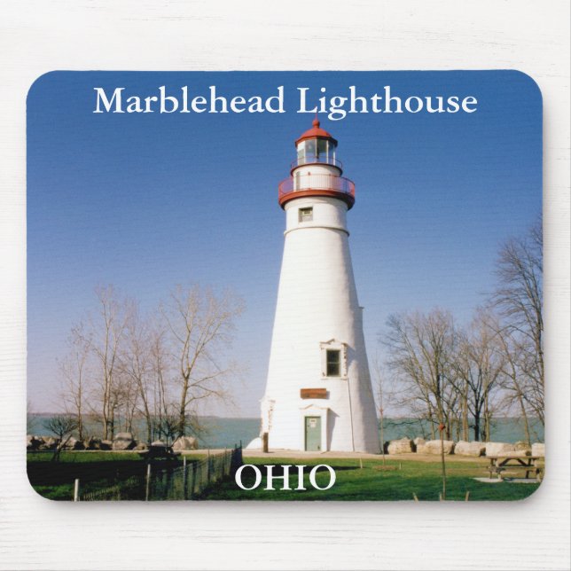 Alfombrilla De Ratón Faro Marblehead, Ohio Mousepad (Frente)