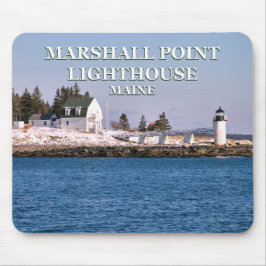 Alfombrilla De Ratón Faro Marshall Point, Maine Mousepad