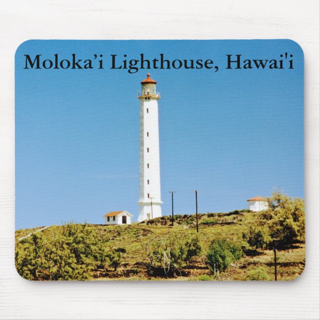 Alfombrilla De Ratón Faro Moloka'i, Hawai'i Mousepad (Frente)