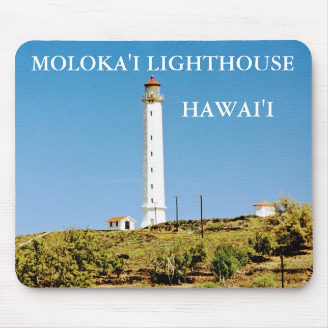 Alfombrilla De Ratón Faro Moloka'i, Hawai'i Mousepad (Frente)