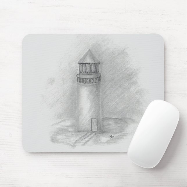 Alfombrilla De Ratón Faro Mousepad (Con ratón)