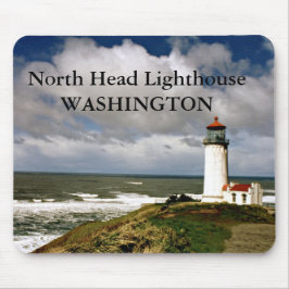 Alfombrilla De Ratón Faro North Head, Washington Mousepad