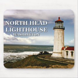 Alfombrilla De Ratón Faro North Head, Washington Mousepad