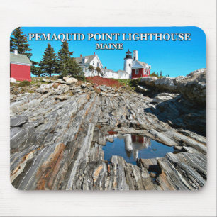 Alfombrilla De Ratón Faro Pemaquid Point, Maine