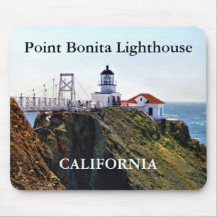Alfombrilla De Ratón Faro Point Bonita, California Mousepad