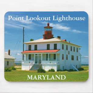 Alfombrilla De Ratón Faro Point Lookout, Maryland Mousepad
