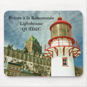 Alfombrilla De Ratón Faro Pointe à la Renommée, Québec Mousepad