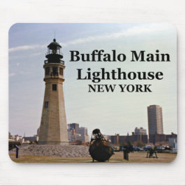 Alfombrilla De Ratón Faro Principal de Búfalo, New York Mousepad