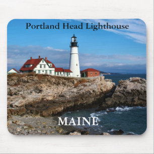 Alfombrilla De Ratón Faro principal de Portland, Maine Mousepad