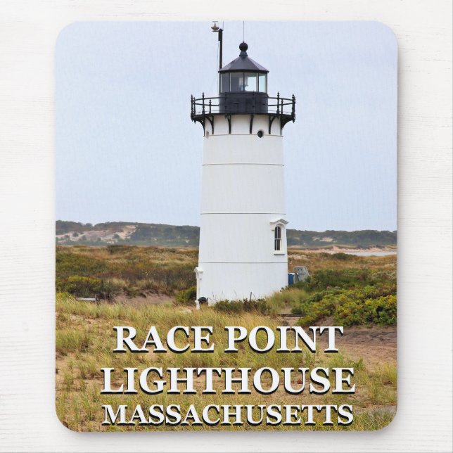 Alfombrilla De Ratón Faro Race Point, Massachusetts Mousepad (Frente)