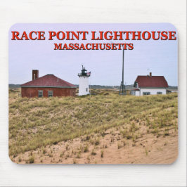 Alfombrilla De Ratón Faro Race Point, Massachusetts Mousepad