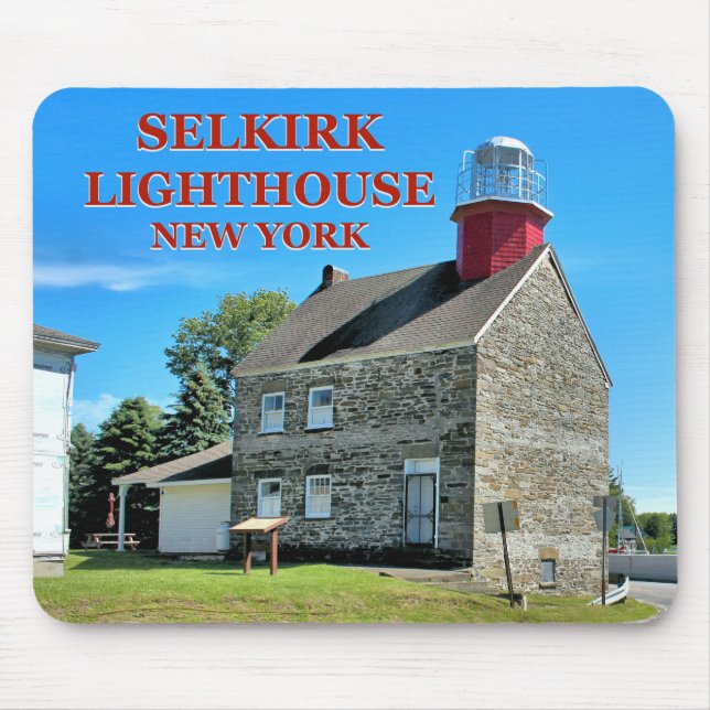 Alfombrilla De Ratón Faro Selkirk, New York Mousepad (Frente)
