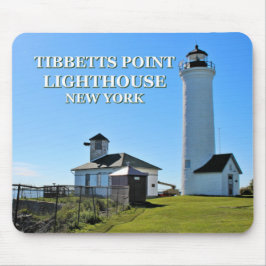 Alfombrilla De Ratón Faro Tibbets Point, New York Mousepad