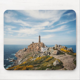 Alfombrilla De Ratón Faro y museo el Cabo Vilan Galicia España