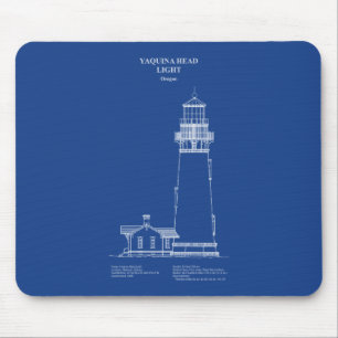 Alfombrilla De Ratón Faro Yaquina Head - Oregon - AD