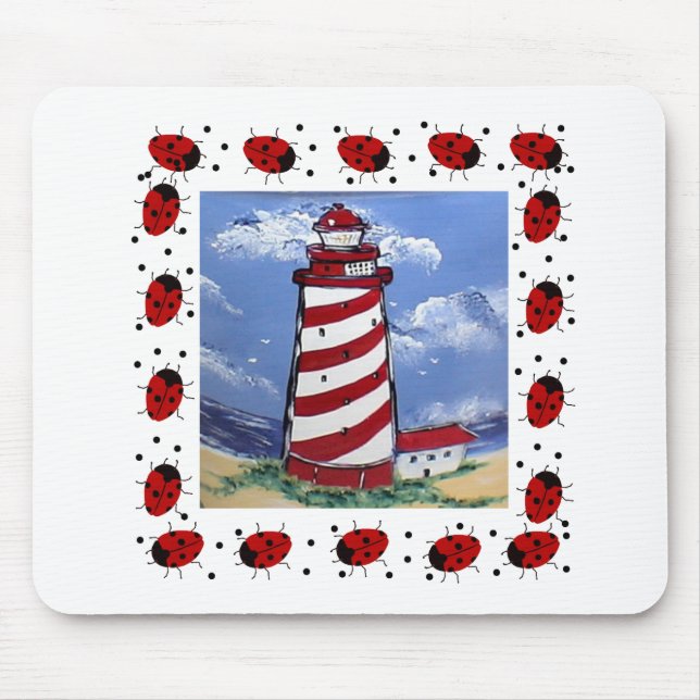 Alfombrilla De Ratón Faros de parásitos (Frente)