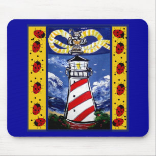 Alfombrilla De Ratón Faros de parásitos