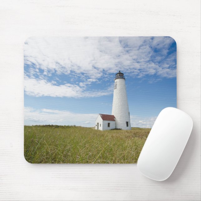 Alfombrilla De Ratón Faros | Faro Massachusetts (Con ratón)