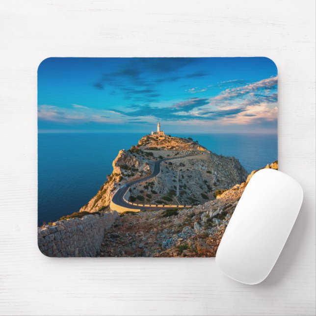 Alfombrilla De Ratón Faros | Islas Baleares, España (Con ratón)