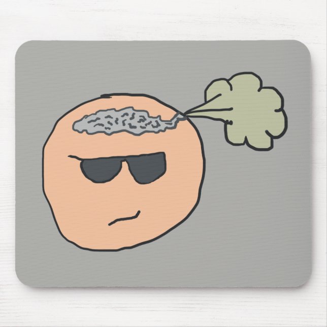 Alfombrilla De Ratón Fart cerebral (Frente)