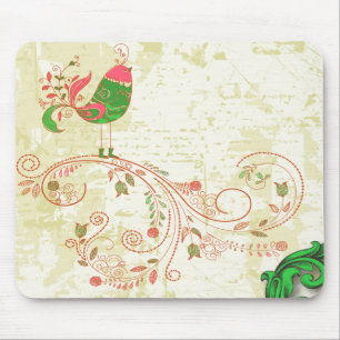 Alfombrilla De Ratón Fashion floral fino de Guay Cute Girly Retro