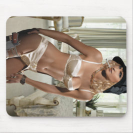 Alfombrilla De Ratón Fatale de los años 20 - Fumar y armas